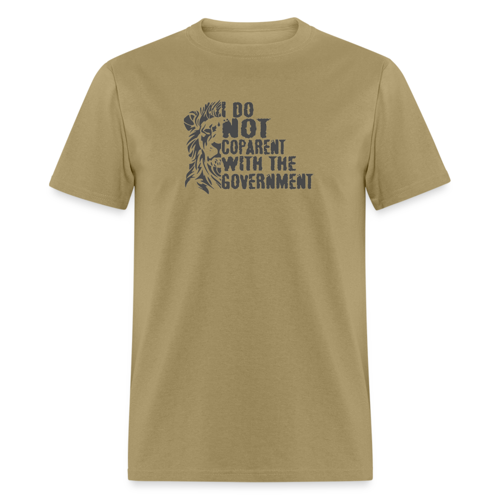 I do NOT coparent with the government Classic T-Shirt - khaki