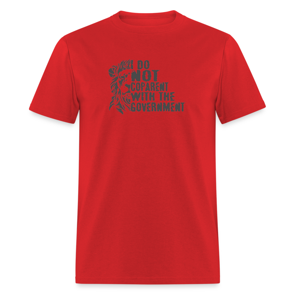 I do NOT coparent with the government Classic T-Shirt - red