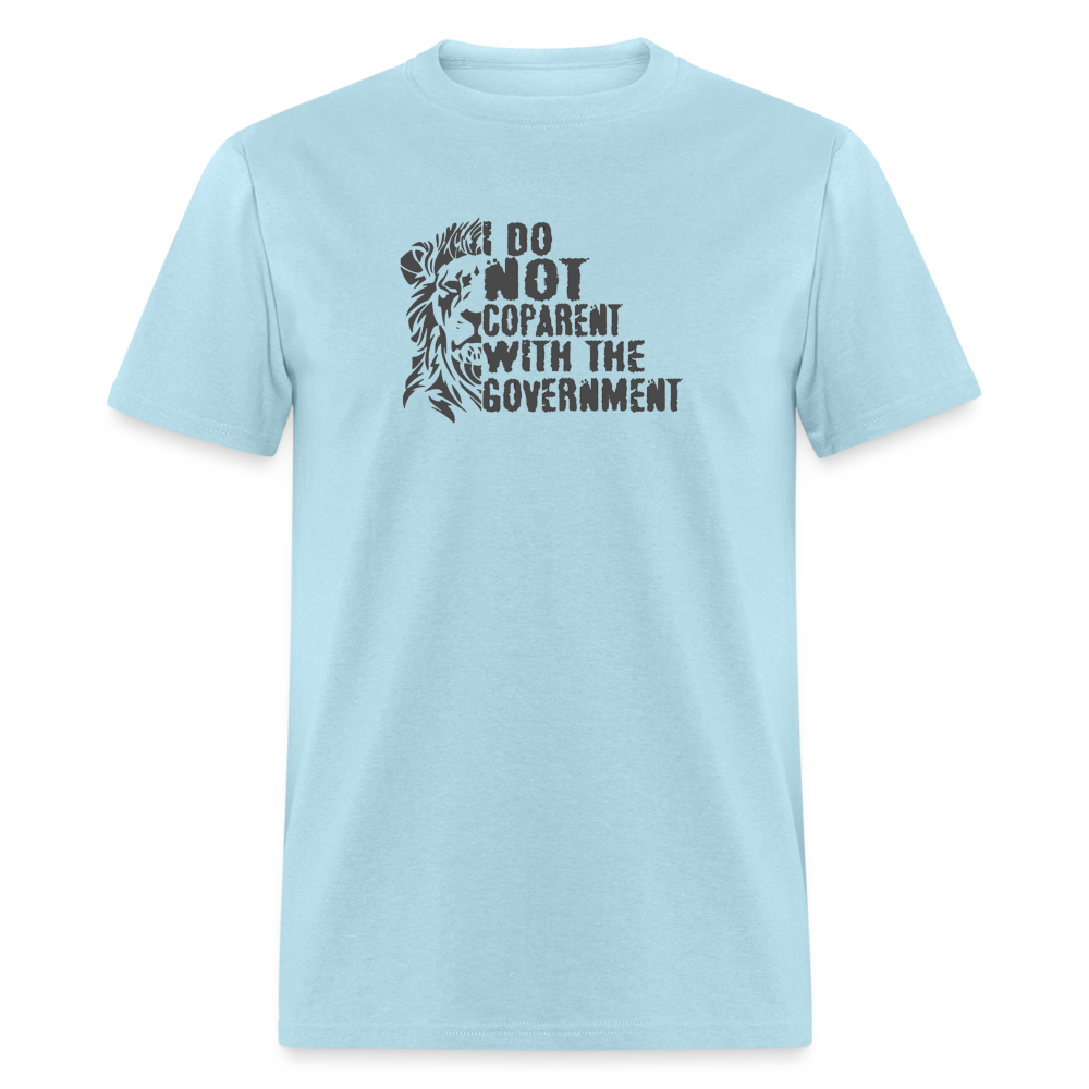 I do NOT coparent with the government Classic T-Shirt - powder blue