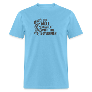 I do NOT coparent with the government Classic T-Shirt - aquatic blue