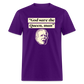 God save the Queen, man Funny Biden Quote Classic T-Shirt - purple