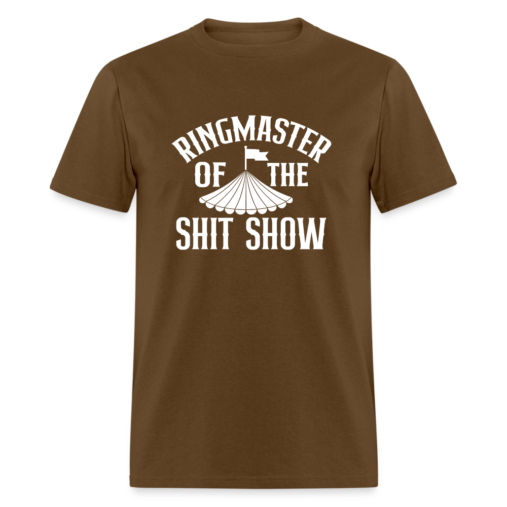 Ringmaster Of The Shit Show Classic T-Shirt - brown