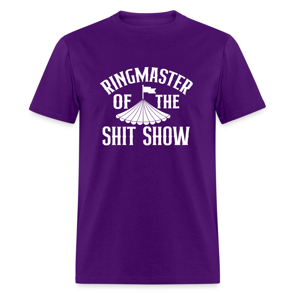 Ringmaster Of The Shit Show Classic T-Shirt - purple