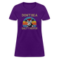 Don't be A Salty Heifer Women's T-Shirt - purple