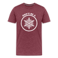 Don't Be A Snowflake Men's Premium T-Shirt - heather burgundy