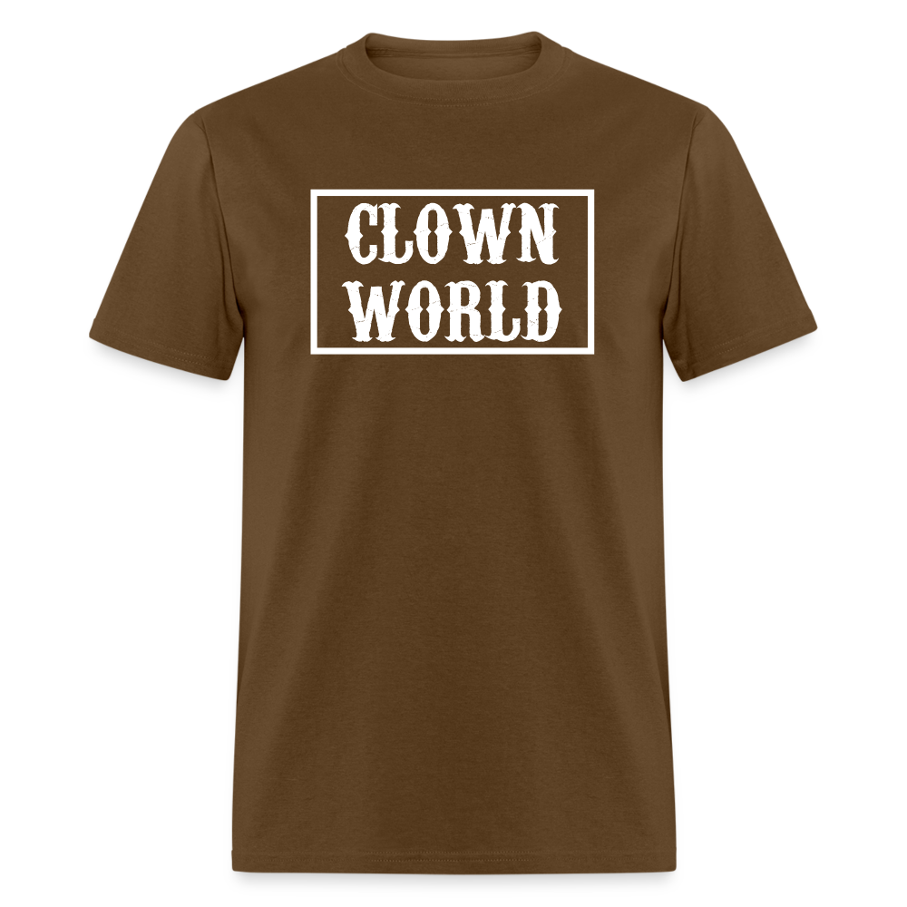 Clown World Border Classic T-Shirt - brown