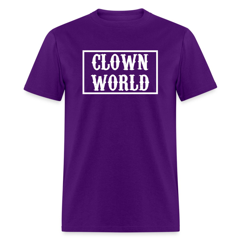 Clown World Border Classic T-Shirt - purple