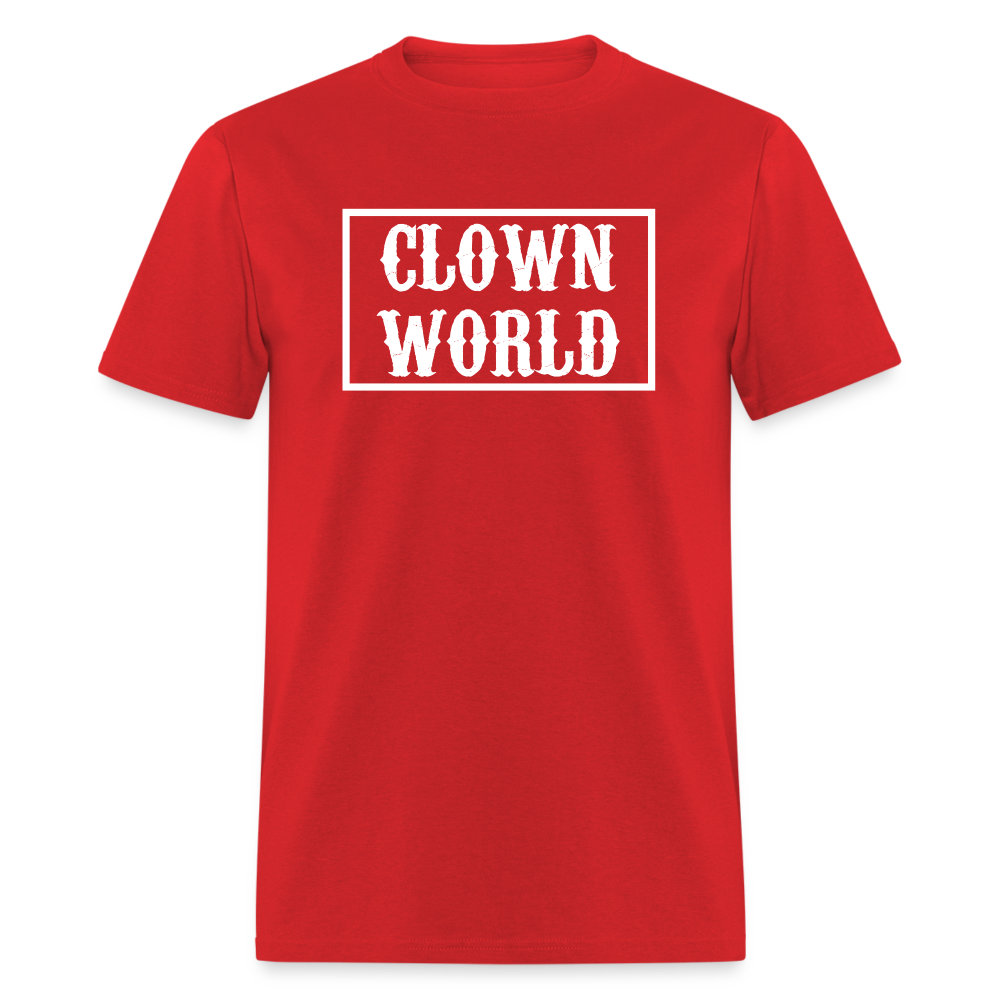 Clown World Border Classic T-Shirt - red