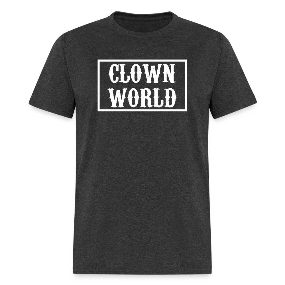 Clown World Border Classic T-Shirt - heather black