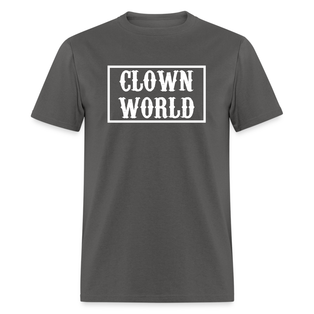 Clown World Border Classic T-Shirt - charcoal