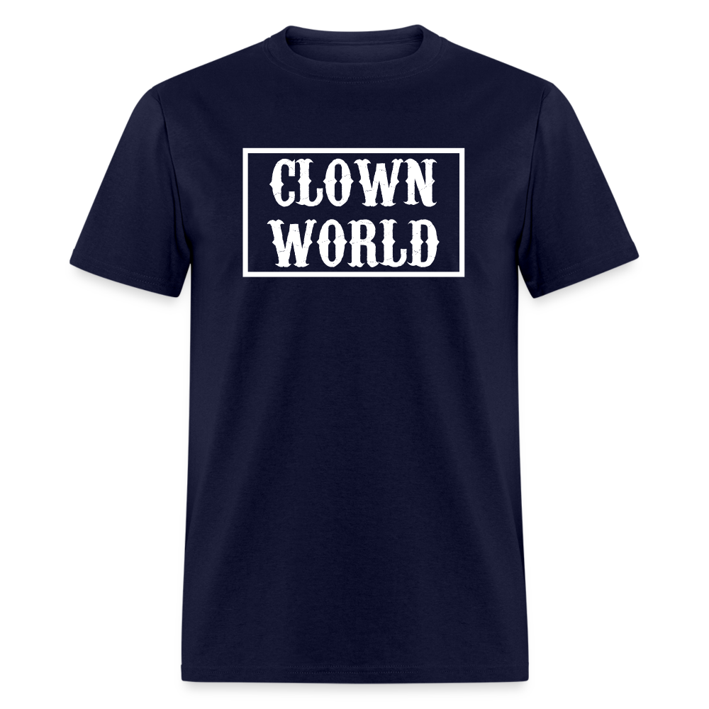 Clown World Border Classic T-Shirt - navy