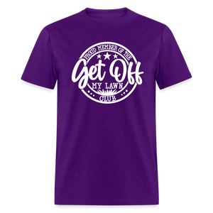 Proud Member Of The Get Off My Lawn Club Classic T-Shirt - purple