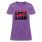 Live, Laugh, Lock And Load Women's T-Shirt - purple heather