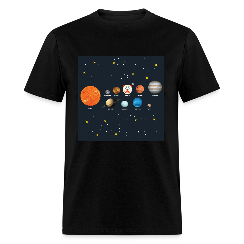 Clown World Solar System Classic Men's T-Shirt - black