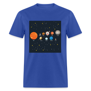 Clown World Solar System Classic Men's T-Shirt - royal blue