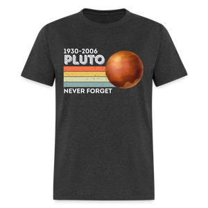 1930-2006 Pluto Never Forget Funny Classic T-Shirt - heather black