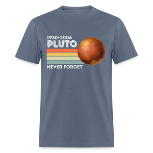 1930-2006 Pluto Never Forget Funny Classic T-Shirt - denim