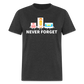 Never Forget Retro Classic T-Shirt - heather black