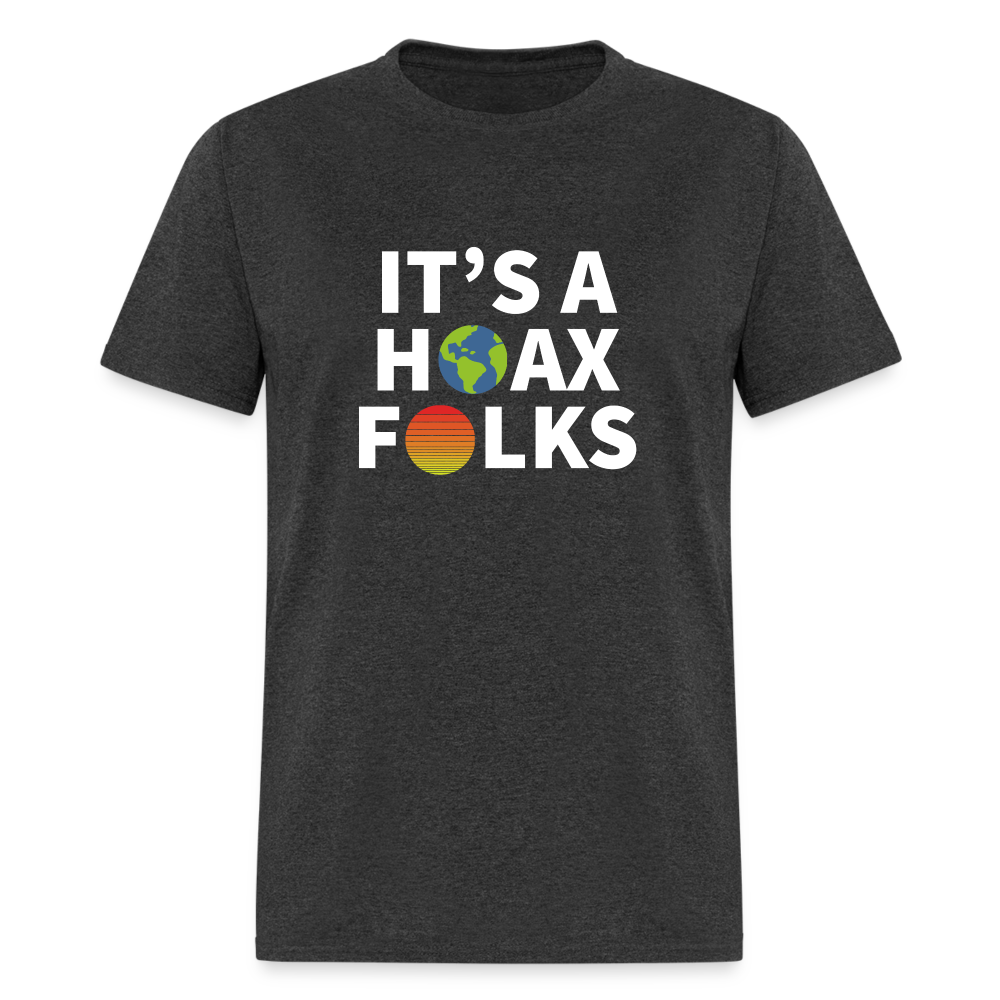 It's a hoax folks Classic T-Shirt - heather black