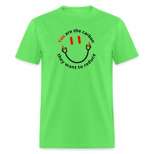 You are the carbon they want to reduce Men's Classic T-Shirt - kiwi