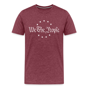 We The People Men's Premium T-Shirt - heather burgundy