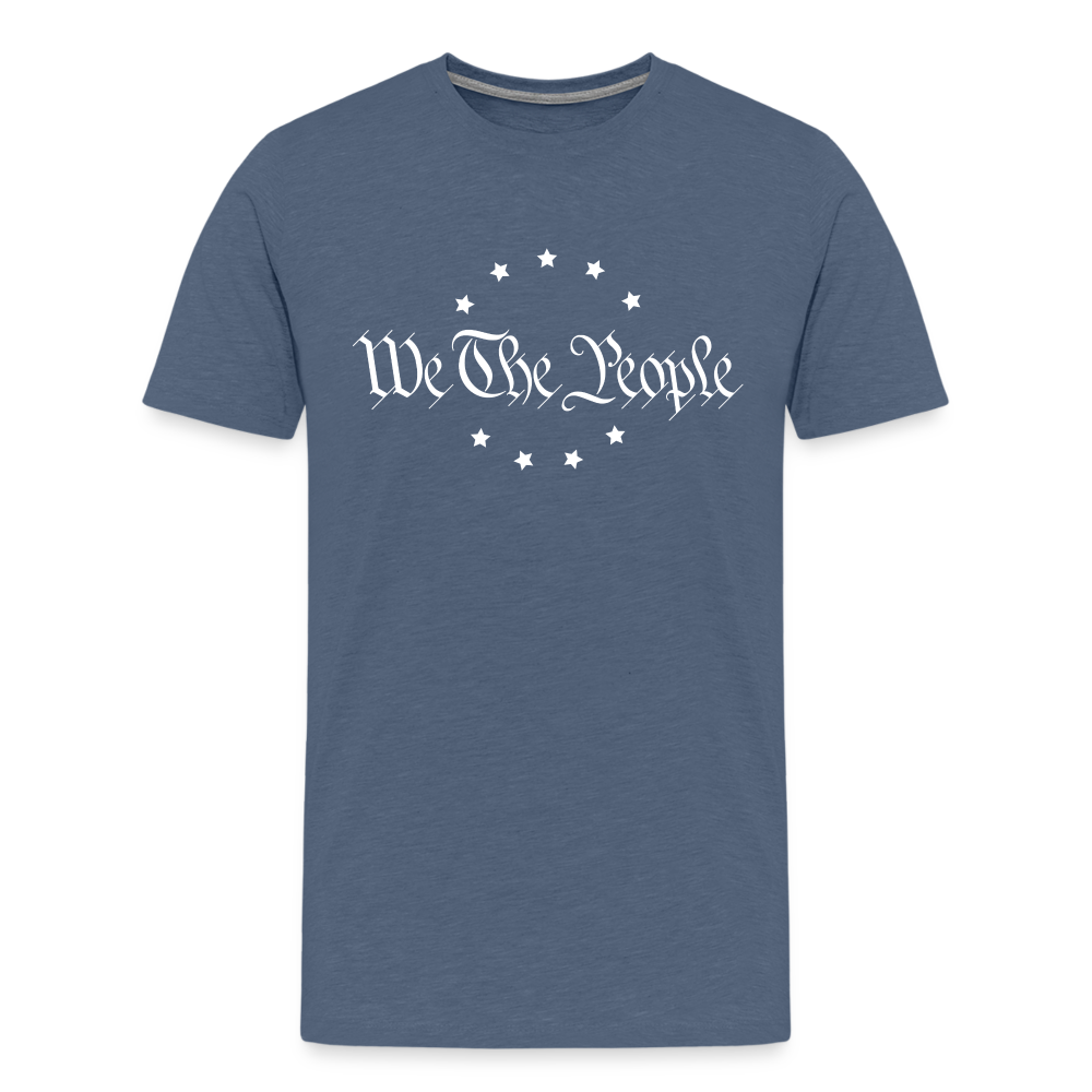 We The People Men's Premium T-Shirt - heather blue