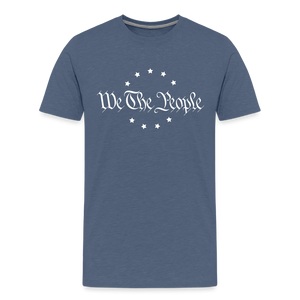 We The People Men's Premium T-Shirt - heather blue