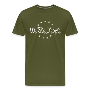 We The People Men's Premium T-Shirt - olive green