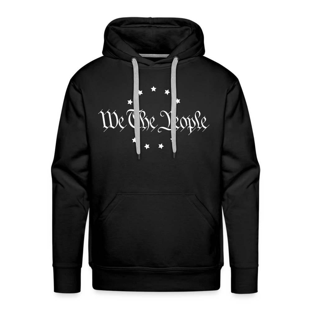 We The People Men’s Premium Hoodie - black