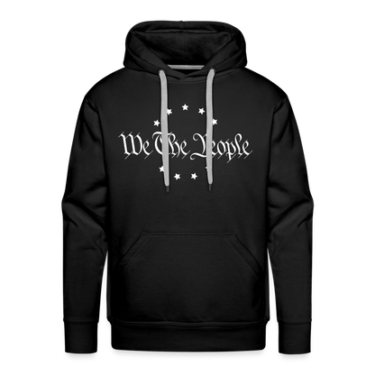 We The People Men’s Premium Hoodie - black