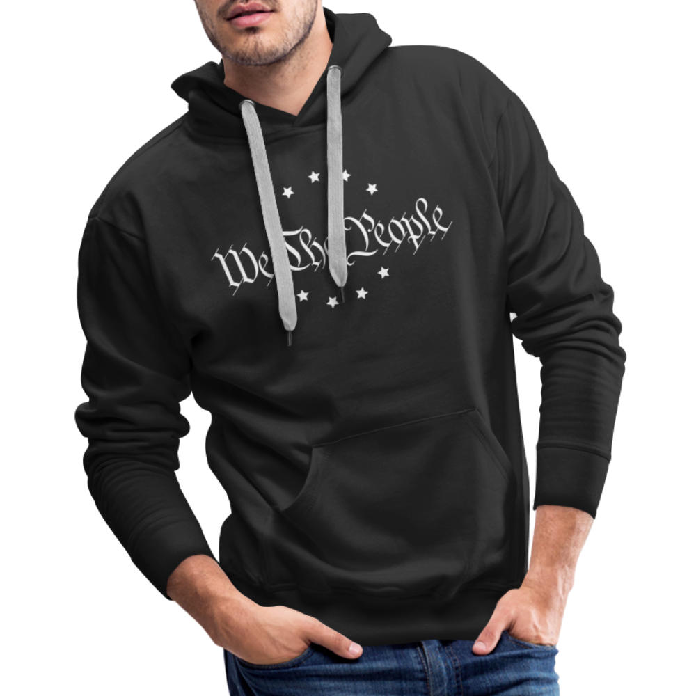 We The People Men’s Premium Hoodie - black