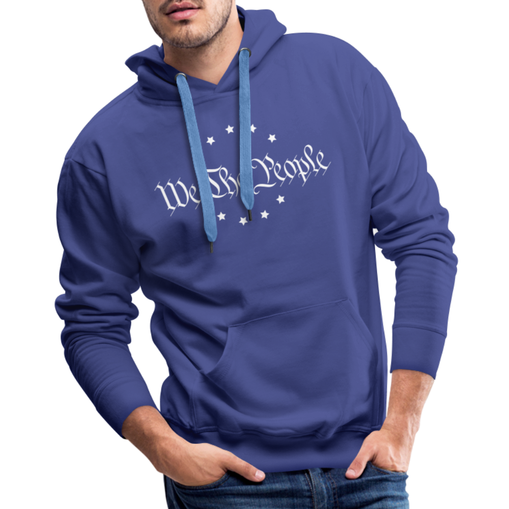 We The People Men’s Premium Hoodie - royal blue