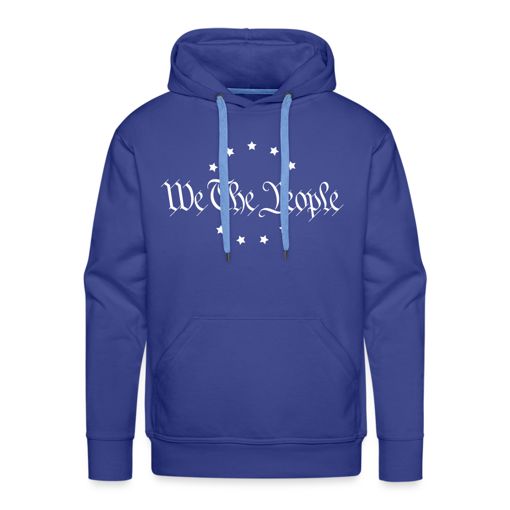 We The People Men’s Premium Hoodie - royal blue