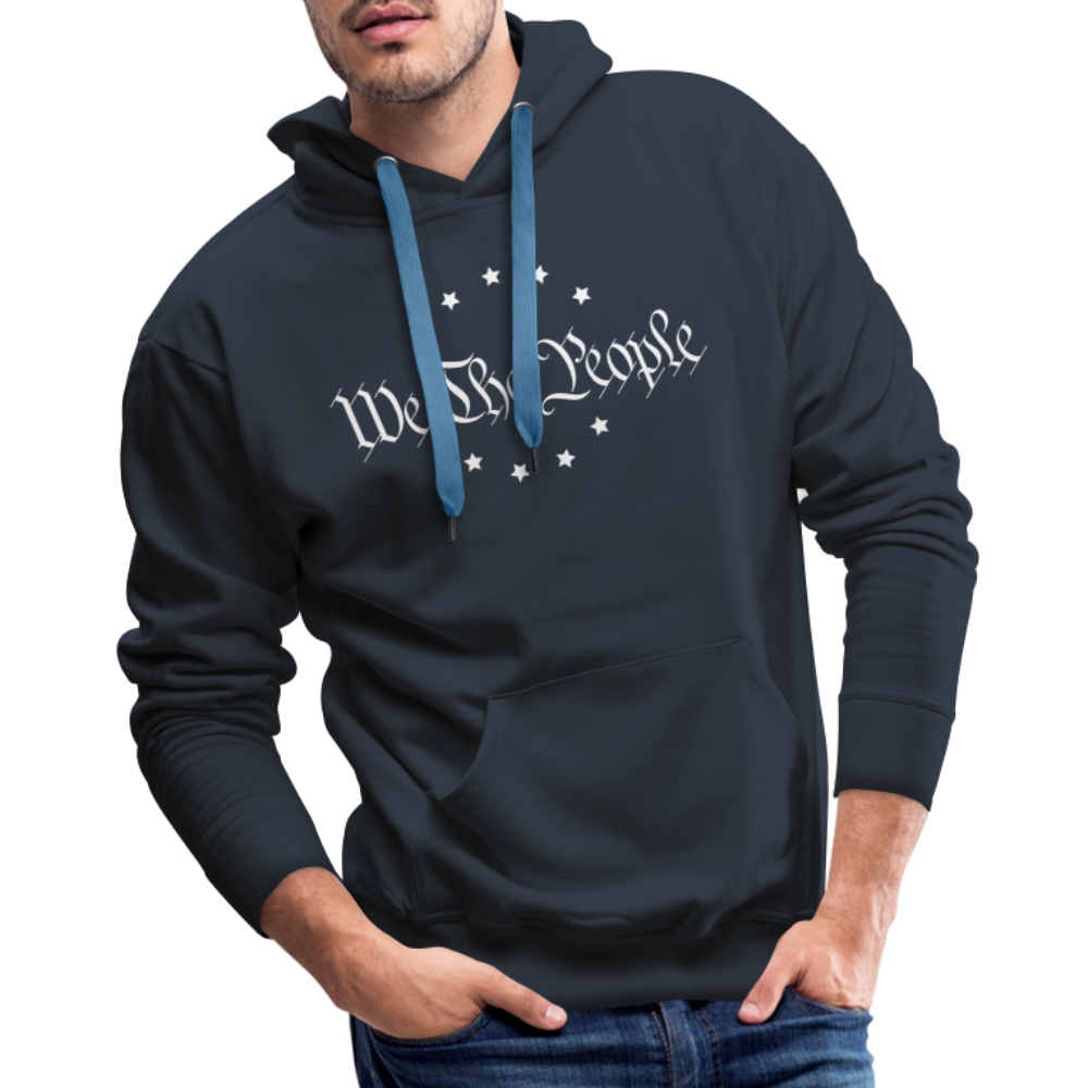 We The People Men’s Premium Hoodie - navy