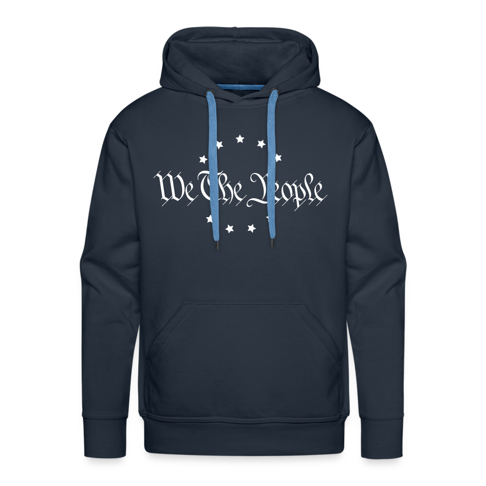 We The People Men’s Premium Hoodie - navy