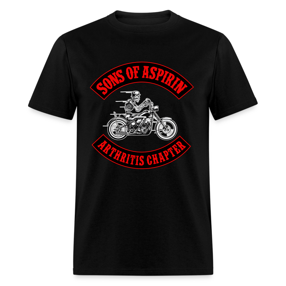 Sons of Aspirin Motorcycle Bikers Club Men's Classic T-Shirt - black