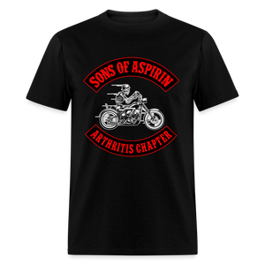 Sons of Aspirin Motorcycle Bikers Club Men's Classic T-Shirt - black