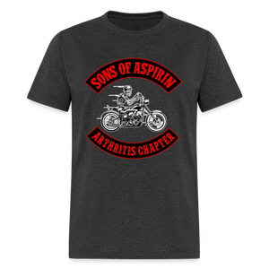 Sons of Aspirin Motorcycle Bikers Club Men's Classic T-Shirt - heather black