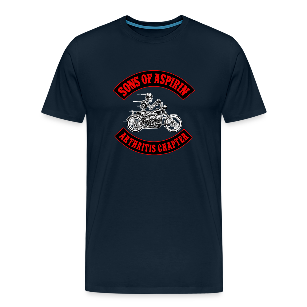 Sons of Aspirin Men's Premium T-Shirt - deep navy