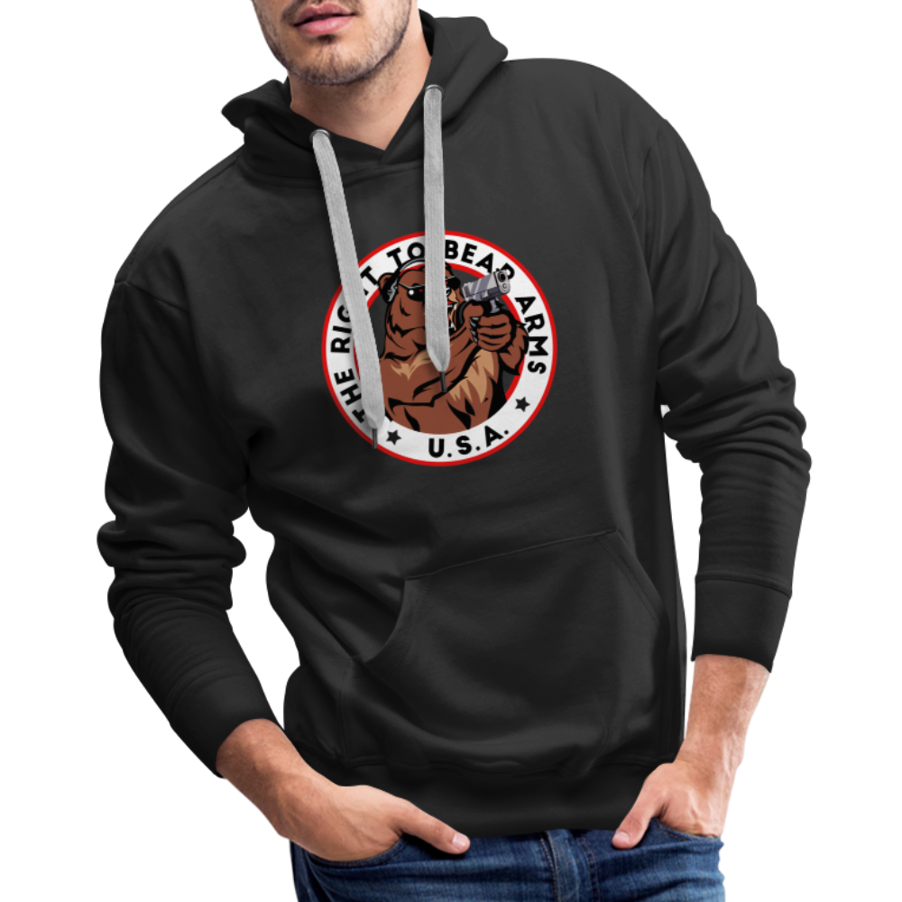 The Right To Bear Arms - USA Men’s Premium Hoodie - black