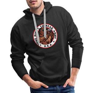 The Right To Bear Arms - USA Men’s Premium Hoodie - black