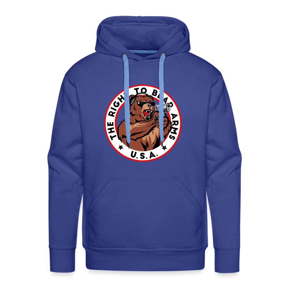 The Right To Bear Arms - USA Men’s Premium Hoodie - royal blue