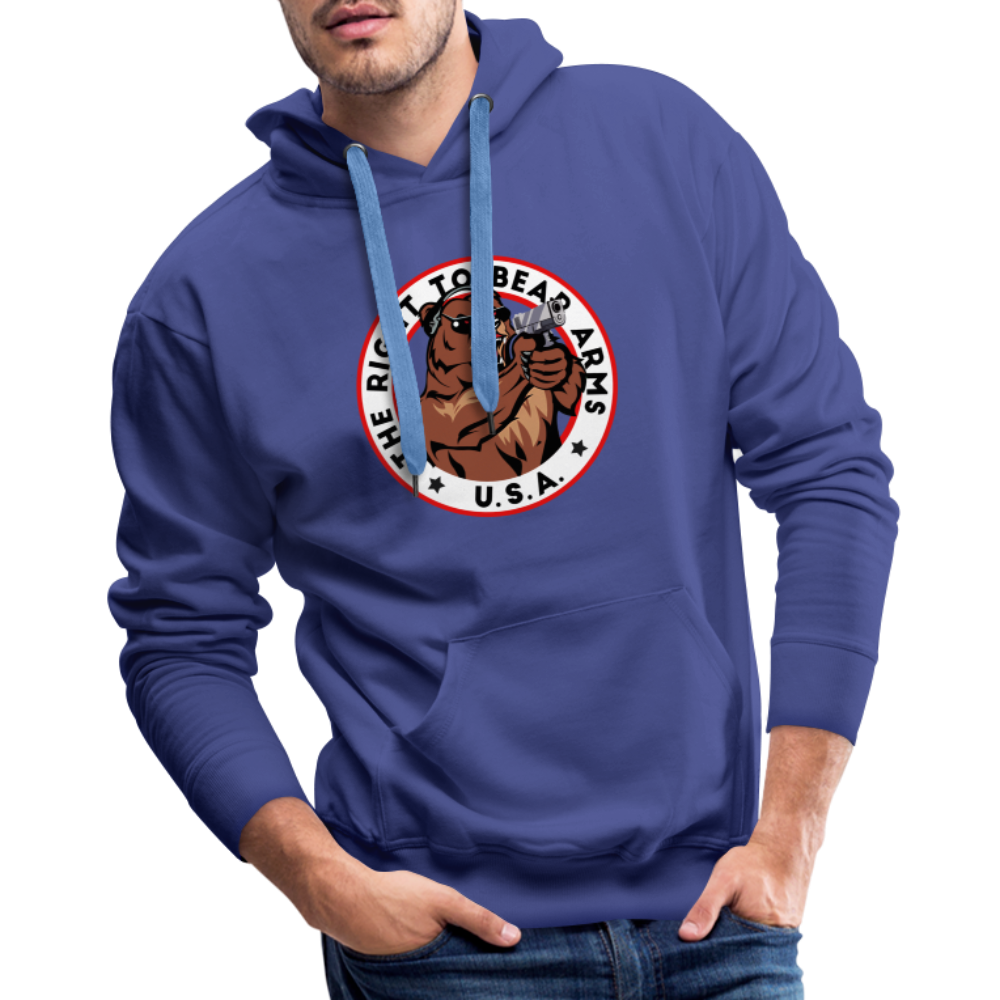 The Right To Bear Arms - USA Men’s Premium Hoodie - royal blue