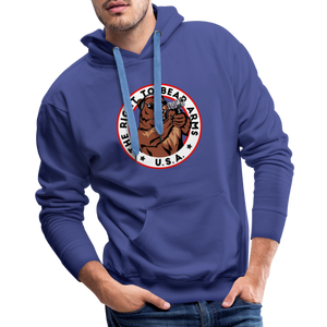 The Right To Bear Arms - USA Men’s Premium Hoodie - royal blue