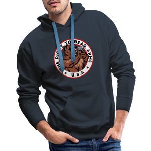 The Right To Bear Arms - USA Men’s Premium Hoodie - navy