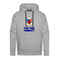 You free tonight?" Patriotic Men’s Premium Hoodie - heather grey