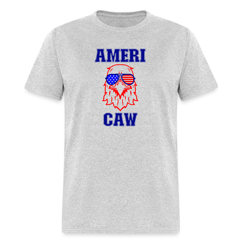 Americaw Eagle Patriotic Classic T-Shirt - heather gray