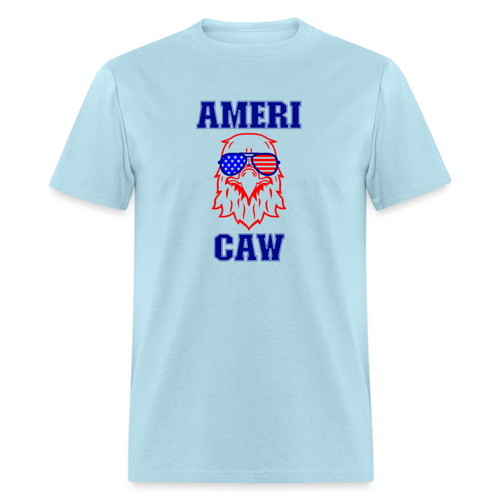 Americaw Eagle Patriotic Classic T-Shirt - powder blue