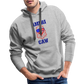 AmeriCaw Patriotic Men’s Premium Hoodie - heather grey