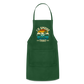 I'd Smoke That Funny Grilling BBQ Men's Adjustable Apron - forest green